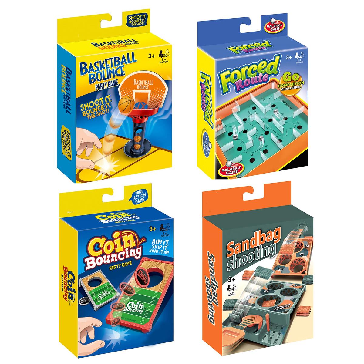 Tabletop Game Set, 4 Asst., cbx