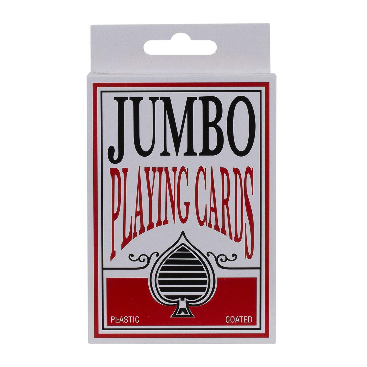 Jumbo Playing Cards, b/c ,(CS)