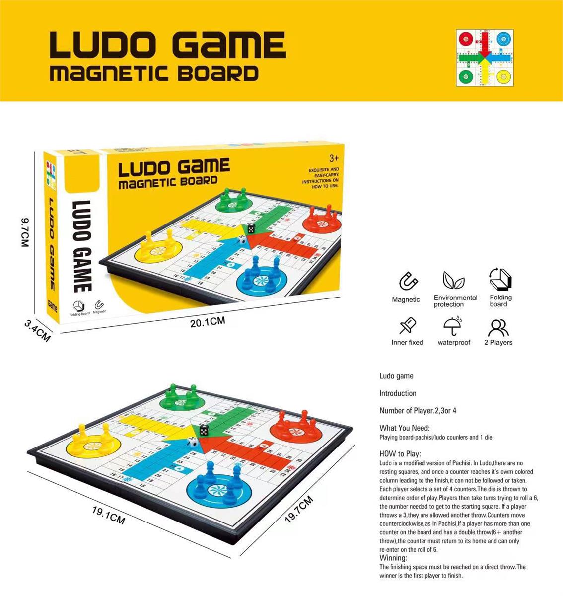 Ludo Game Board, cbx
