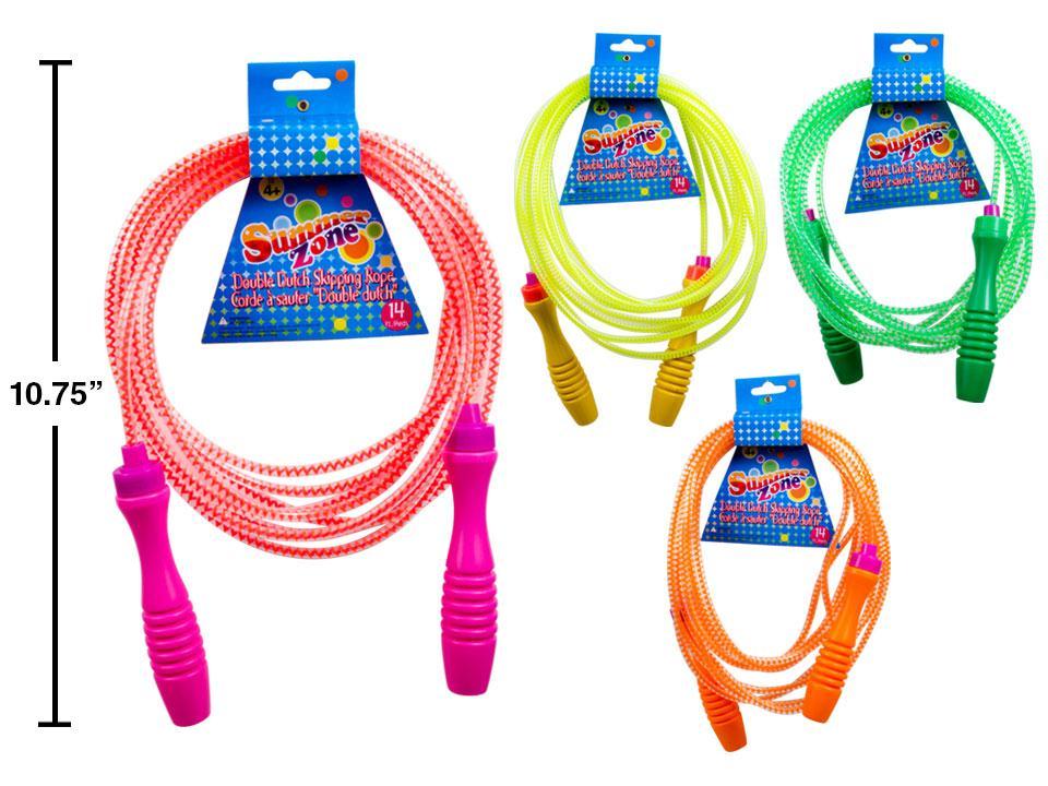 Summer Zone 14ft. Double Dutch Jump Rope, 4 cols., header card
