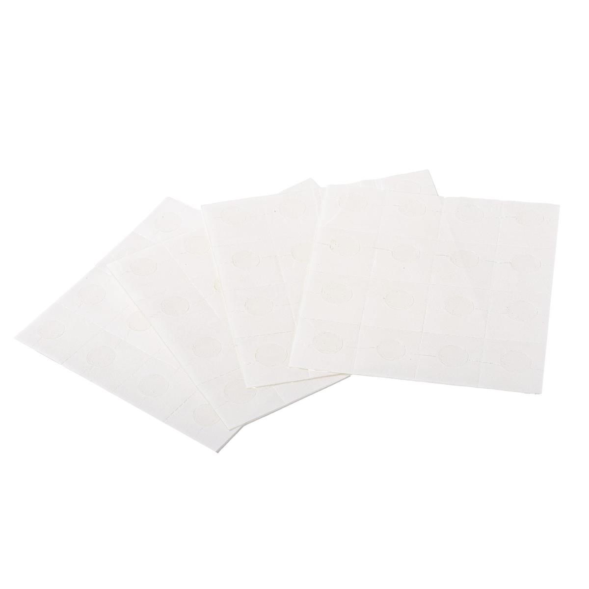 T4C, 64-pc Round Adhesive Glue Dots Dia10MM,Cardboard w/Window Envelope