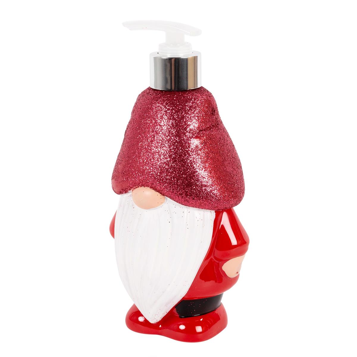 Pure Passion V'tines Glitter Gnome Hand Soap Dispenser, 480ml/16.2oz.