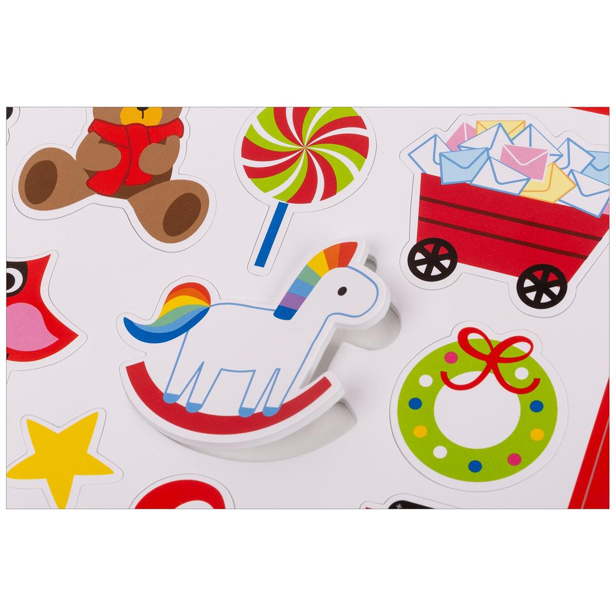 S.Secrets Xmas Learning Puzzle Stickers Set, 2/s, pbh