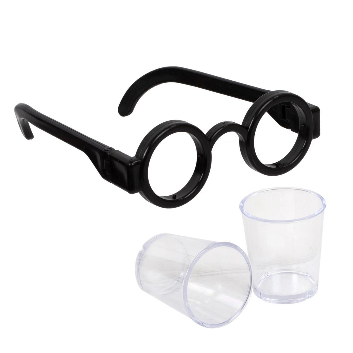 Party Specs Shot Glasses Set, colour box, 12/dsp