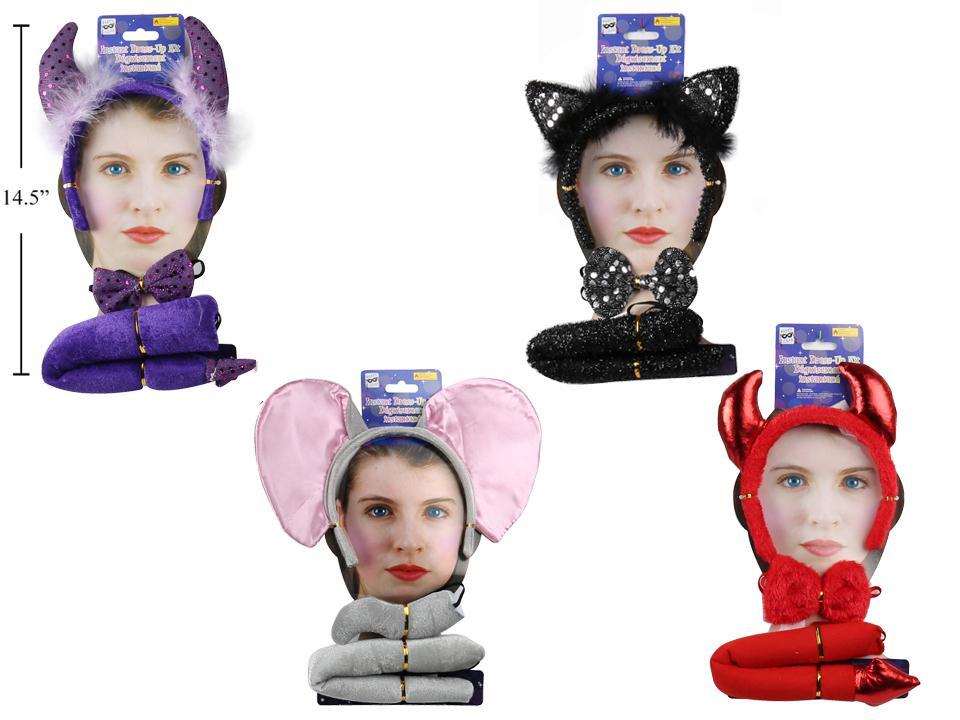 Party Gear 3pcs Sequin Dress-Up Kits, 4/s, t.o.c