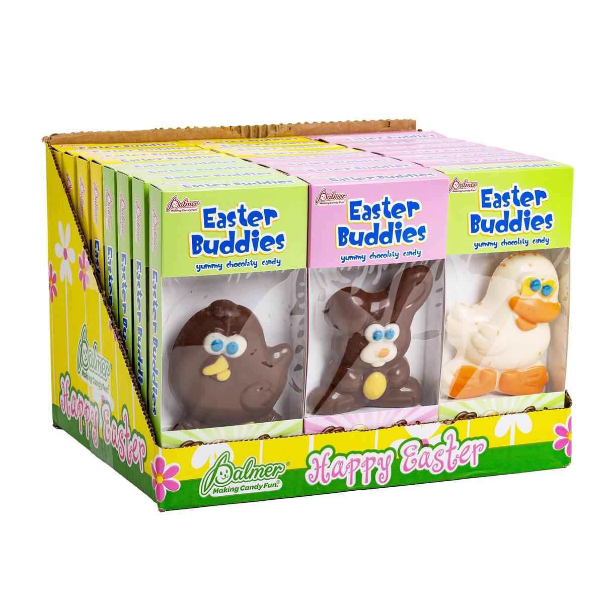 Palmer Milk Chocolate Flavoured Easter Buddies Deco, 71g,24/PDQ