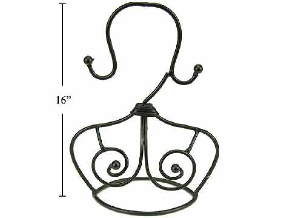 Iron Bust Jewelry Metal Rack, Large Size