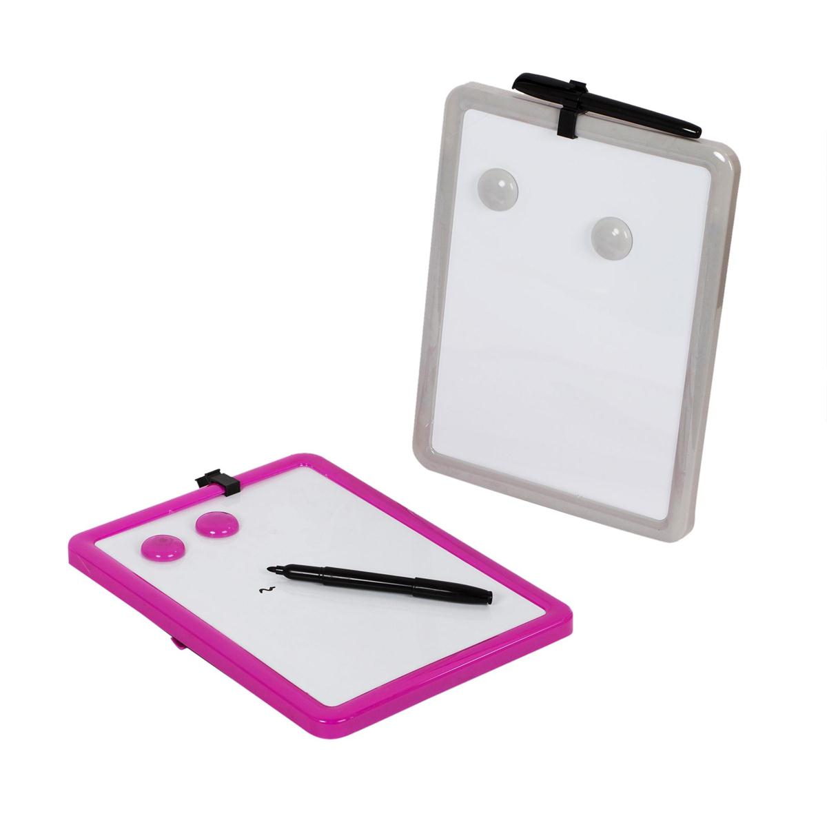 O.WKs. White Board with Marker, 8.5"x11", 2/C, 6/dsp