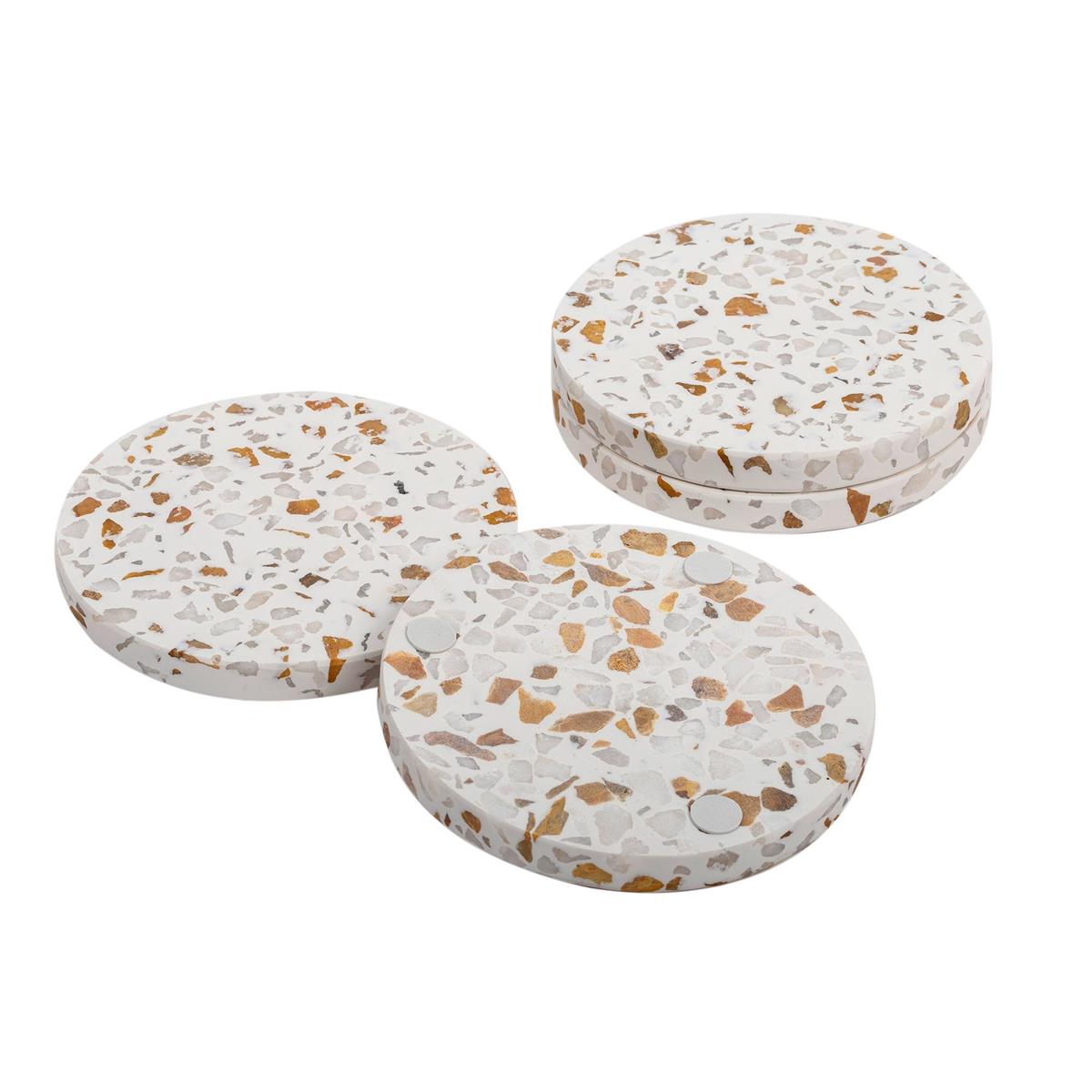 Terrazzo Set/ 4 Coasters