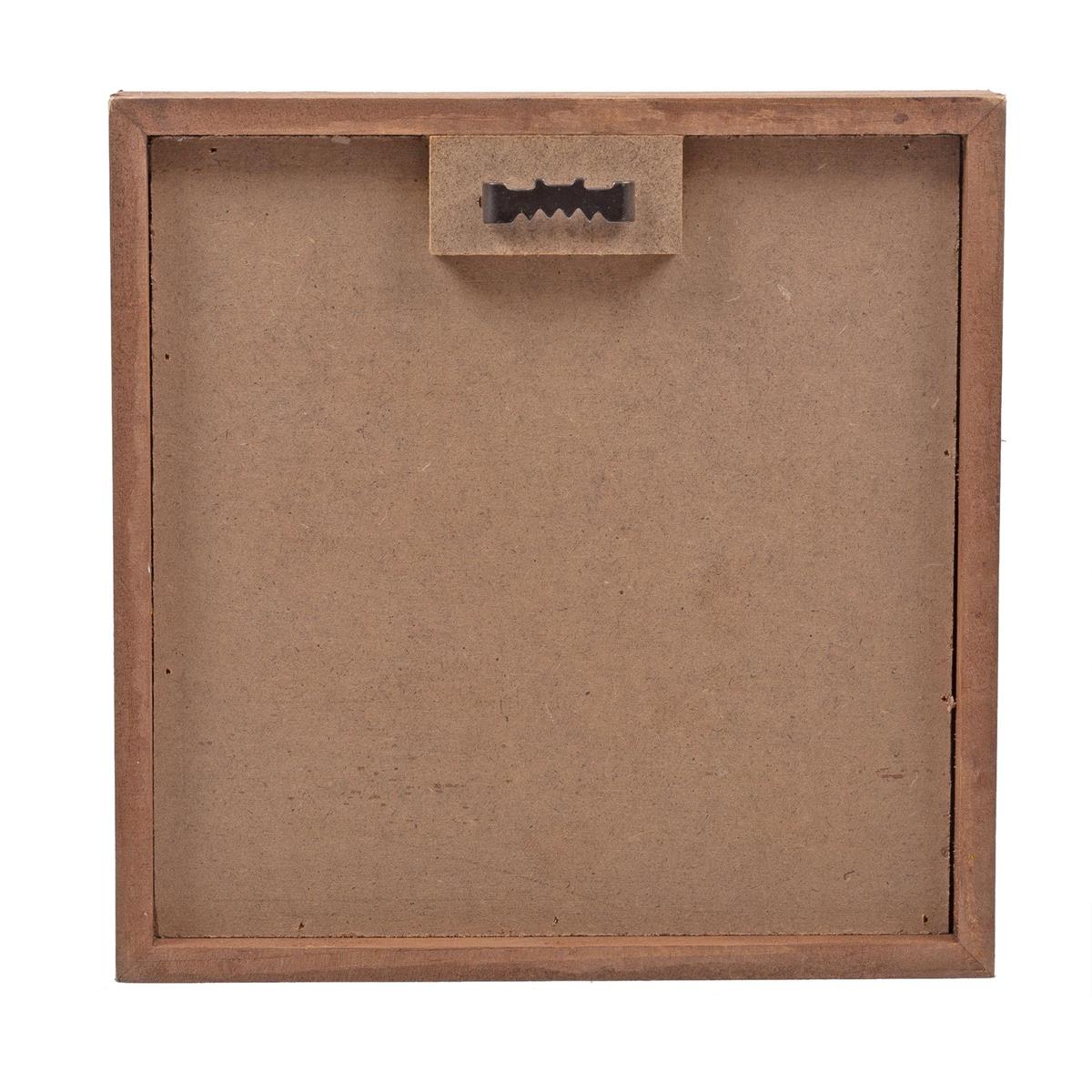 Farmhouse Wood Frame Sign, 5.9" x 5.9", 3 Assorted Styles