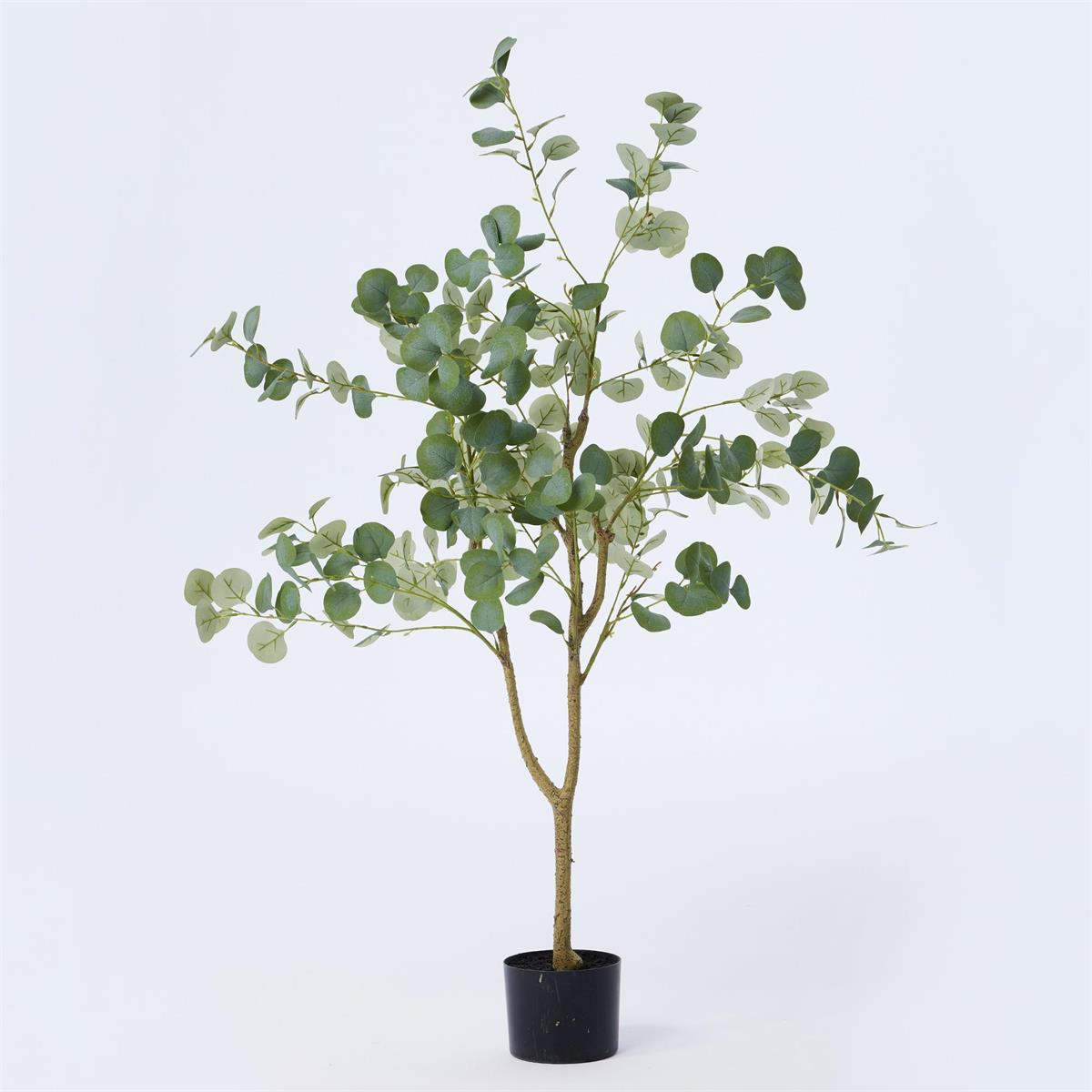 Artificial Eucalyptus Potted Plant, 47.24"H