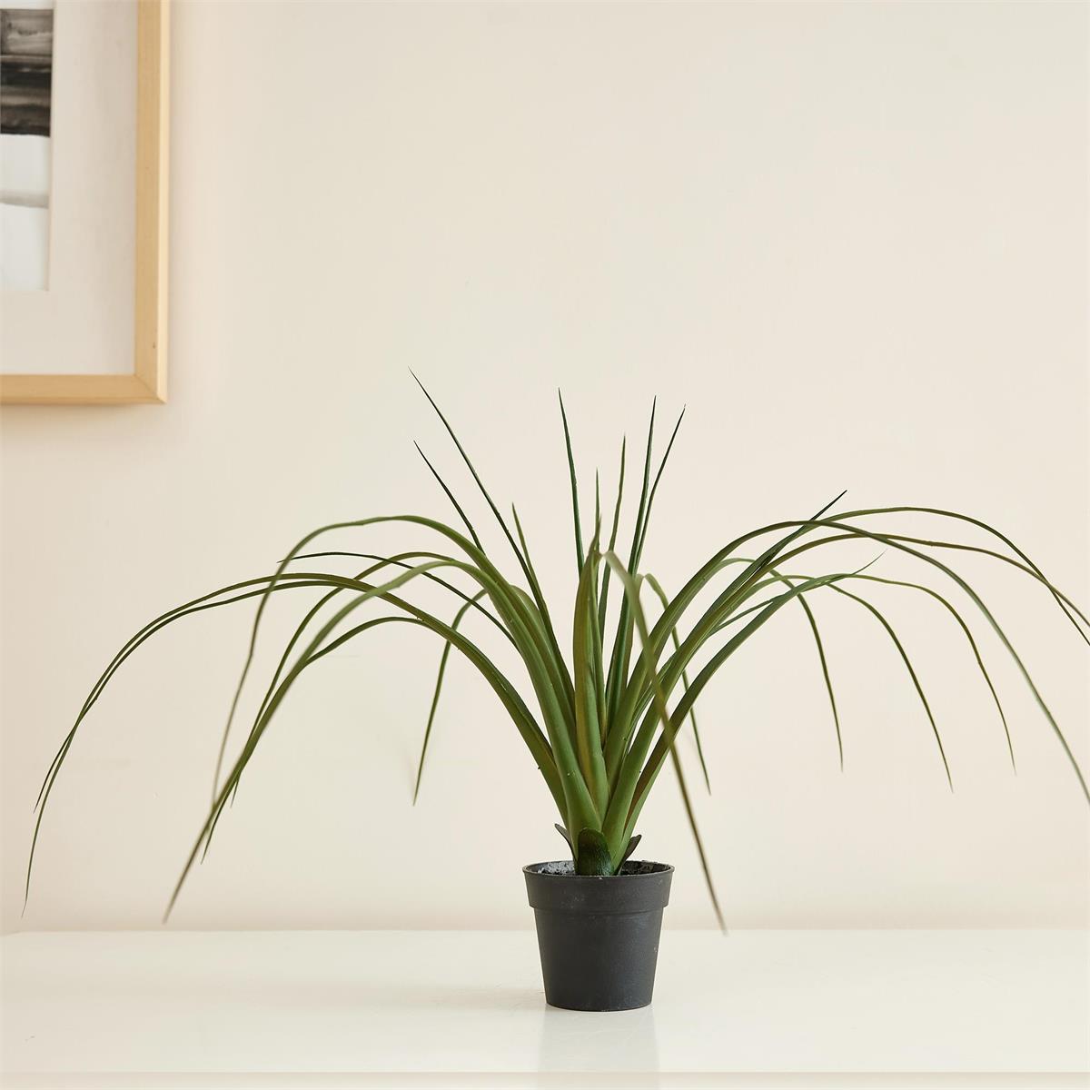 Artificial Spider Plant, 13.78"H Artificial Spider Plant, 13.78"H
