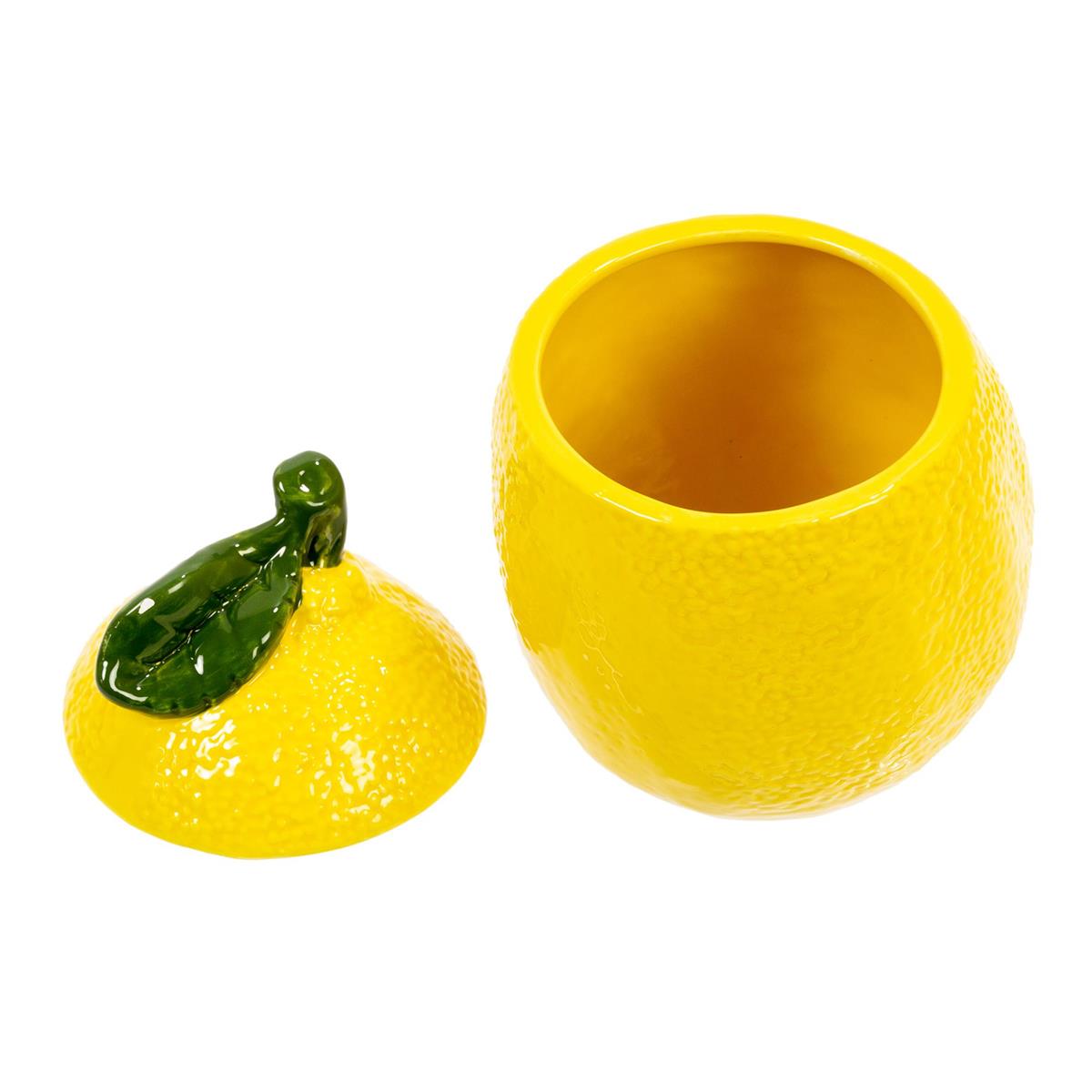 Lemon Lidded Jar 4 x3 5 x5 5 Ceramic lemon-lidded-jar-4-x3-5-x5-5-ceramic