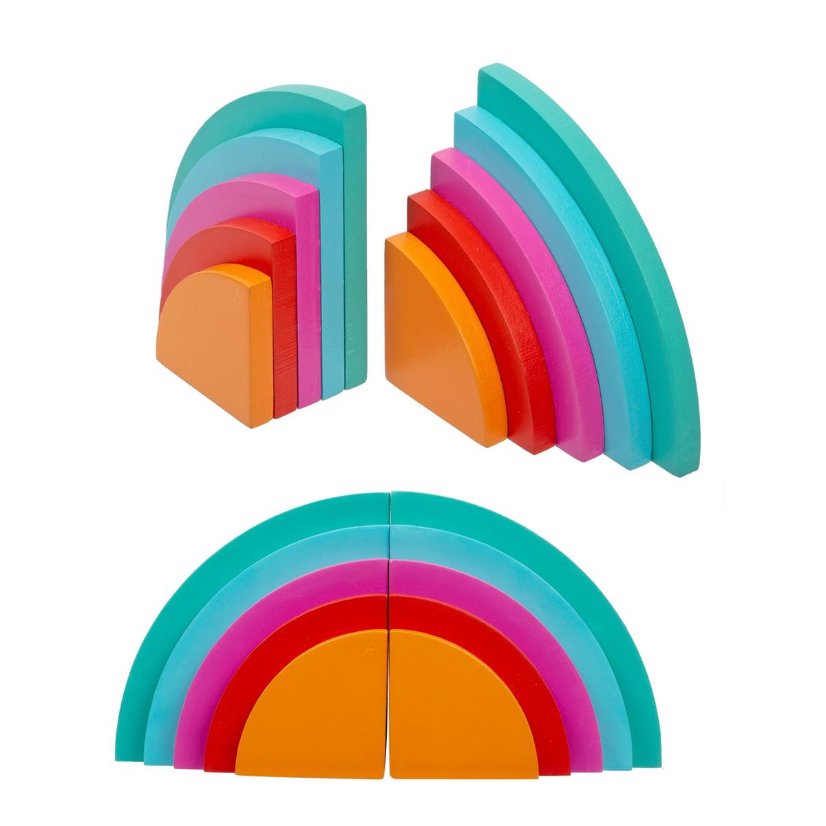 Rainbow Bookends Set/2 Rainbow Bookends Set/2
