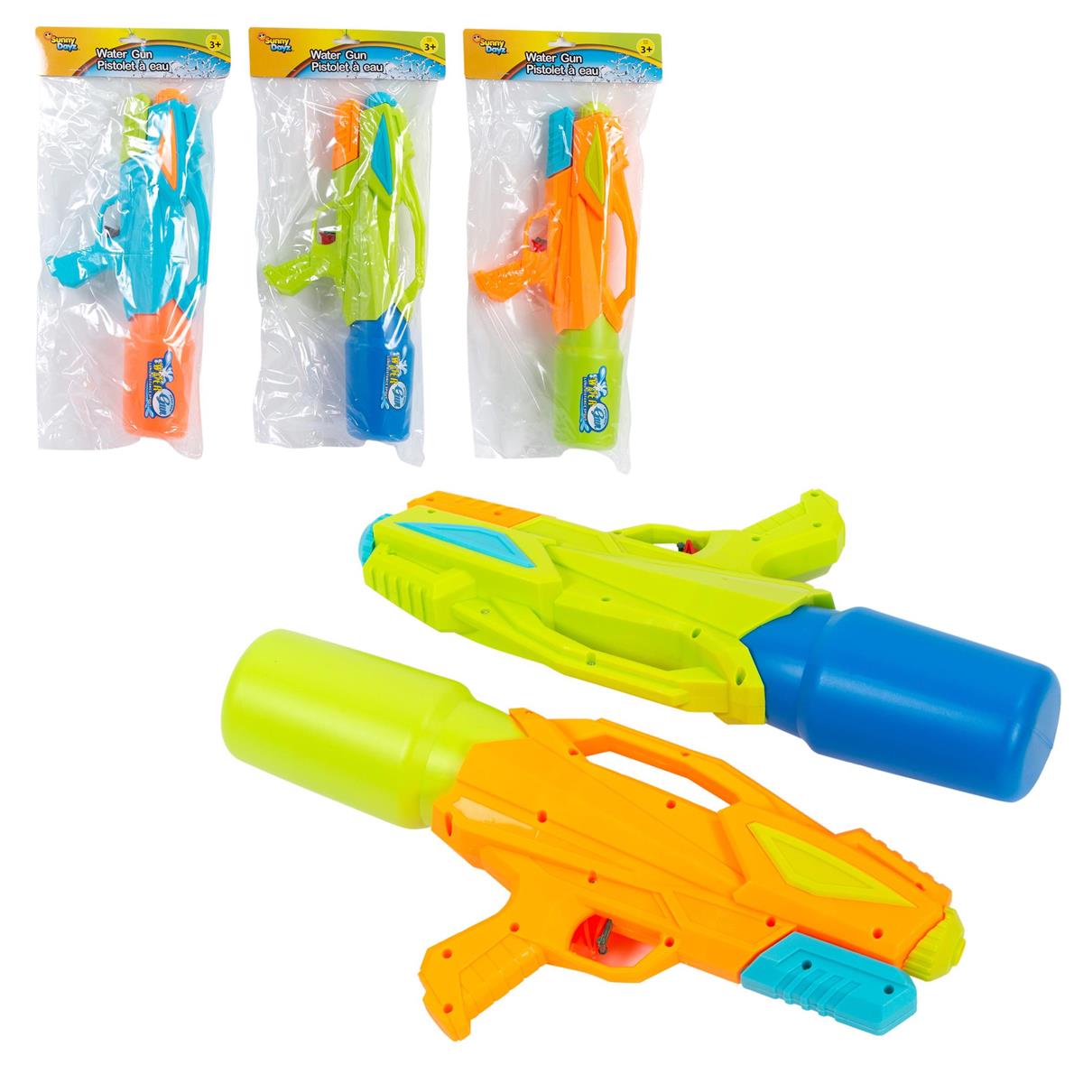Sunny Dayz 15" Water Blaster, 3/C, pbh