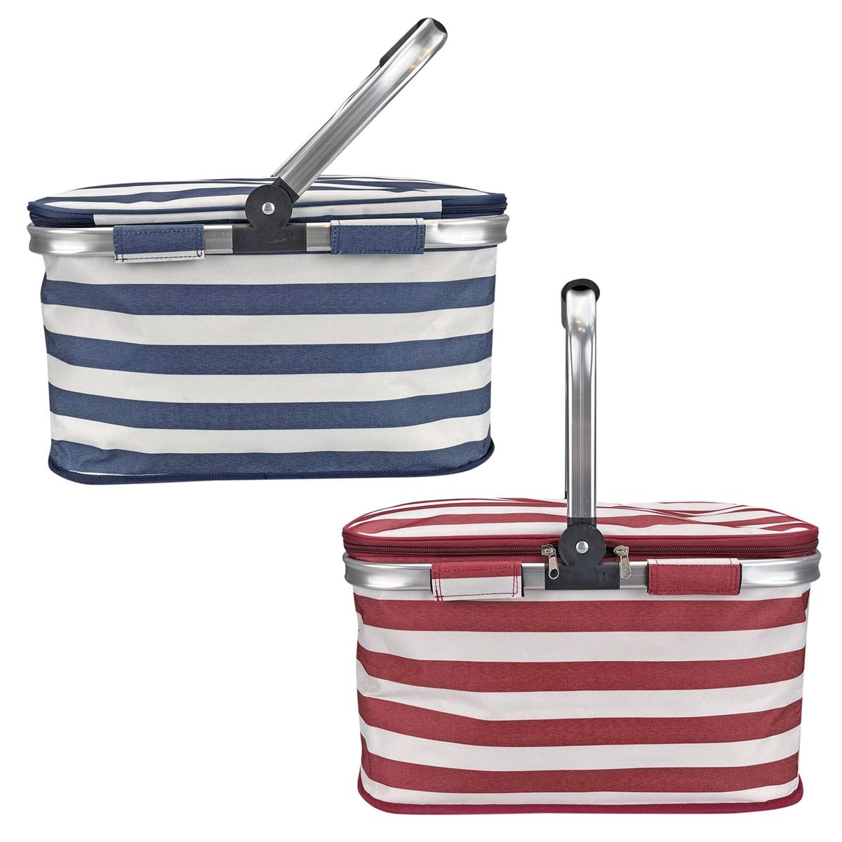 Therma Max 24L Insulated Foldable Picnic Basket w/Handles, 2/C, cht