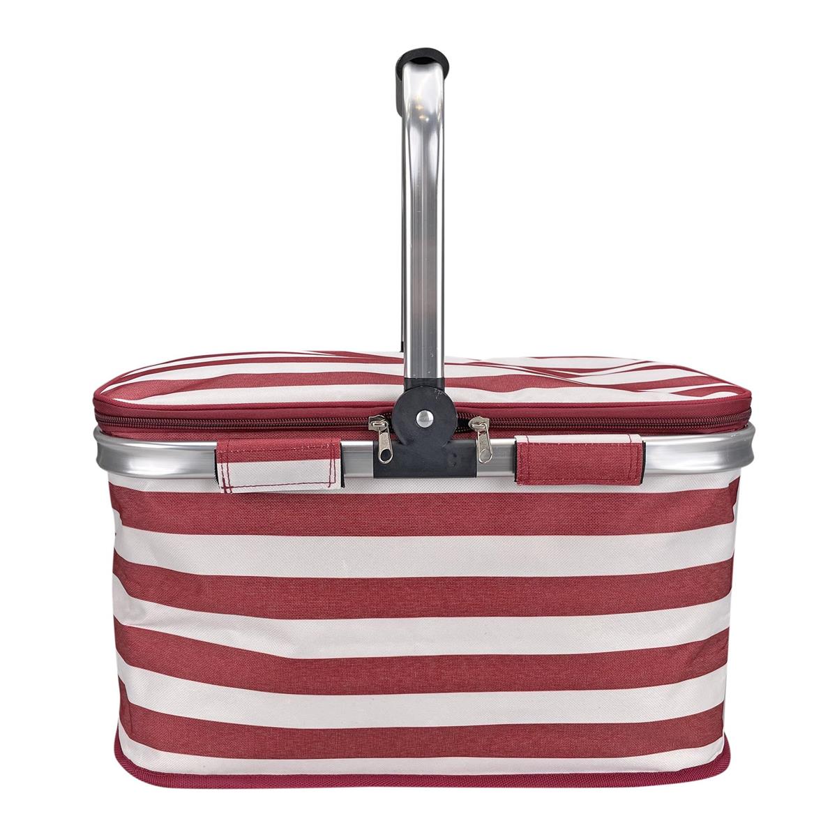 Therma Max 24L Insulated Foldable Picnic Basket w/Handles, 2/C, cht