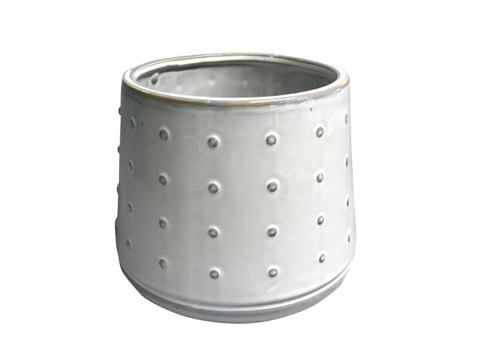 Mora Ceramic Planter, 7"D Mora Ceramic Planter, 7"D