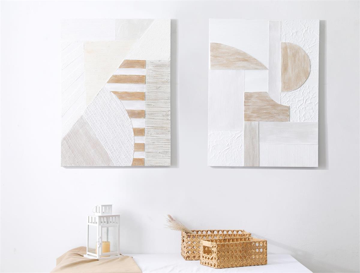 Set/2 Plastic Rattan Storage Crates L34.5Ã—19Ã—13.5cm S30Ã—16Ã—13cm