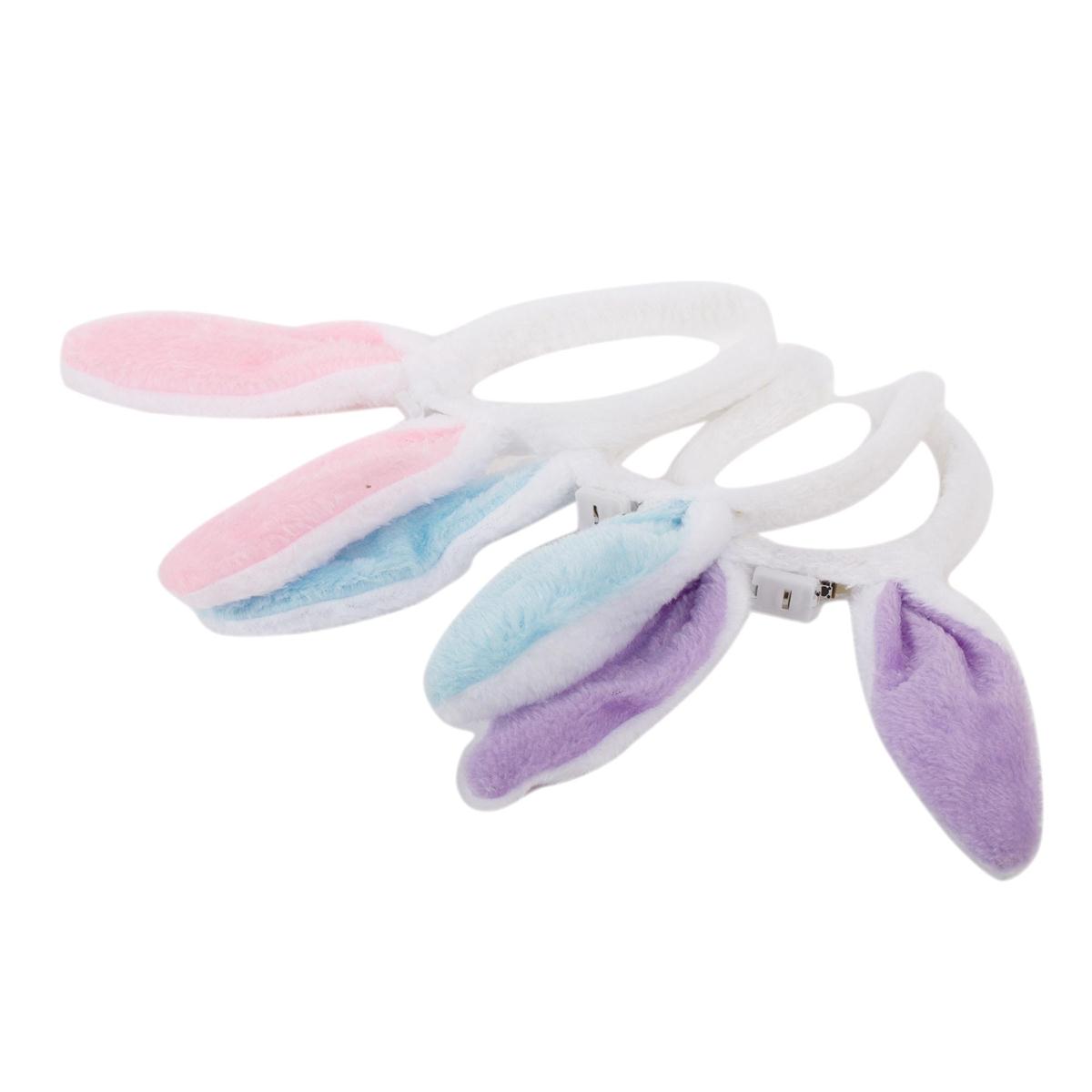 Easter LED Bunny Ears Light-Up Headband-Pink, header card
