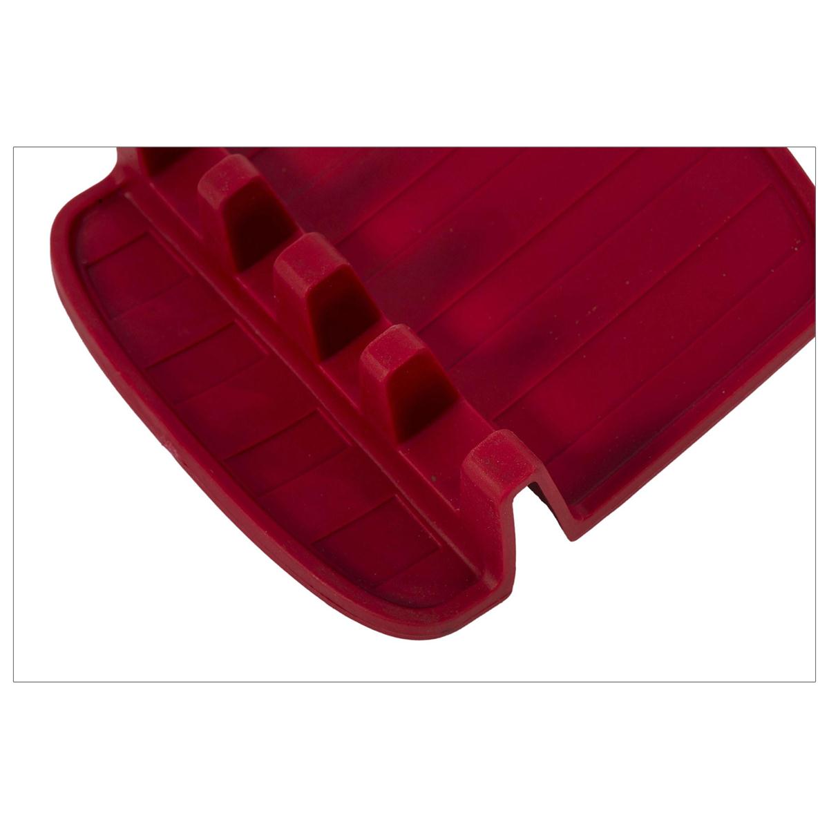 L. Gourmet Utensil Rest, 4 Slots, 14x15x4cm, 3 col., (CS)