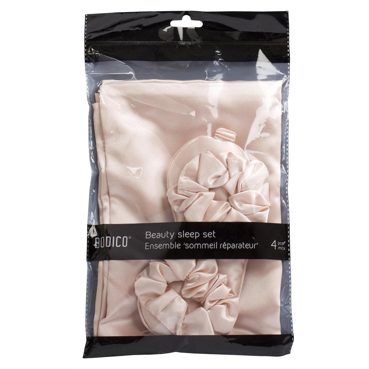 Bodico, Beauty Sleep Set, eye mask, pillow case, ponyholder, print bag