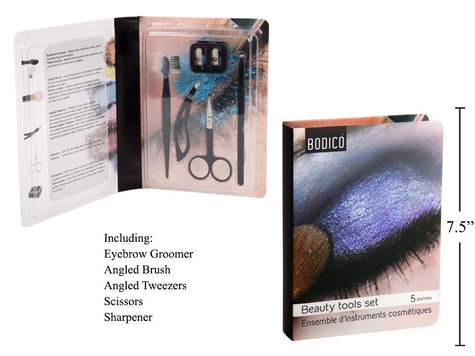 Bodico, Beauty Tools Set 13.5x18.5x3cm, col box