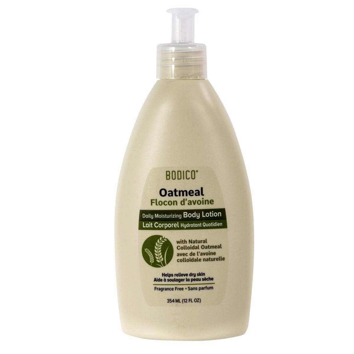 Bodico, 354ml Oatmeal Lotion, label , Made in Canada