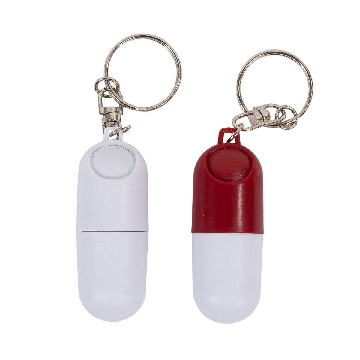 Bodico, Pill Case Keychain, 6x2.5cm 2asst, b/c