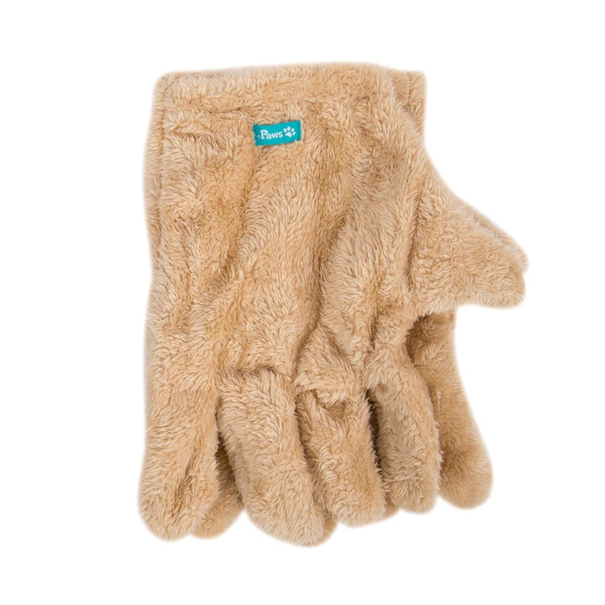 PAWS Pet Drying Gloves, 2/s Wrapcard