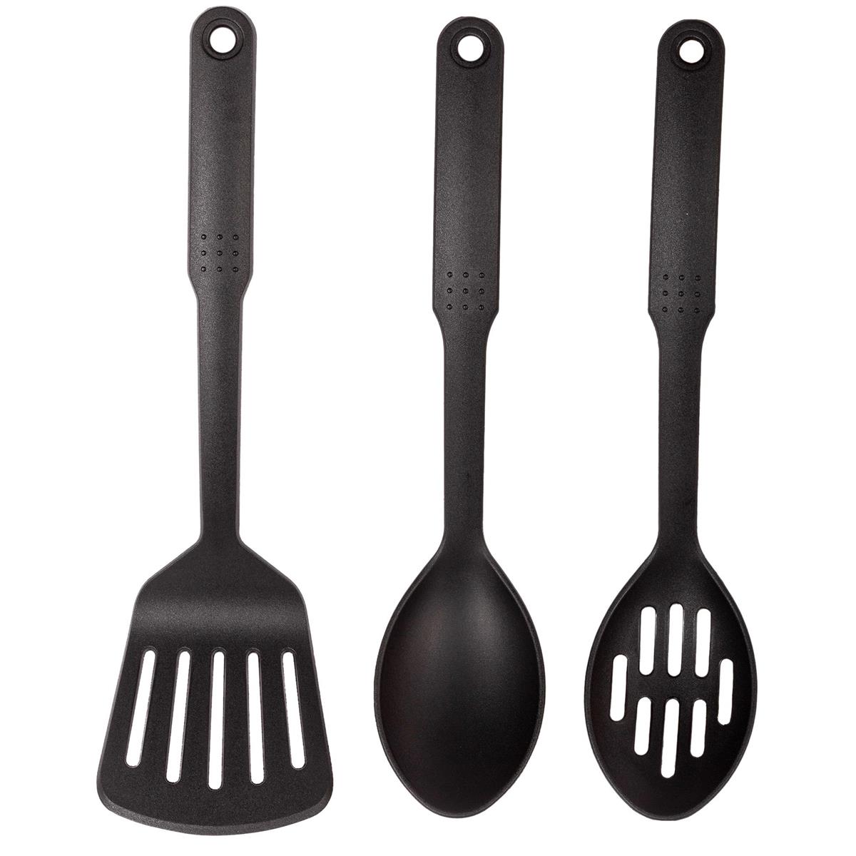 Luciano 3pc Nylon Cooking Utensils Set, hangtag