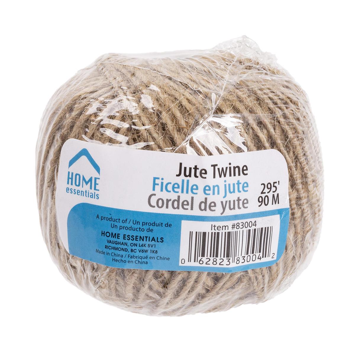 H.E. 295' Jute Twine shrink wrap w/ label.