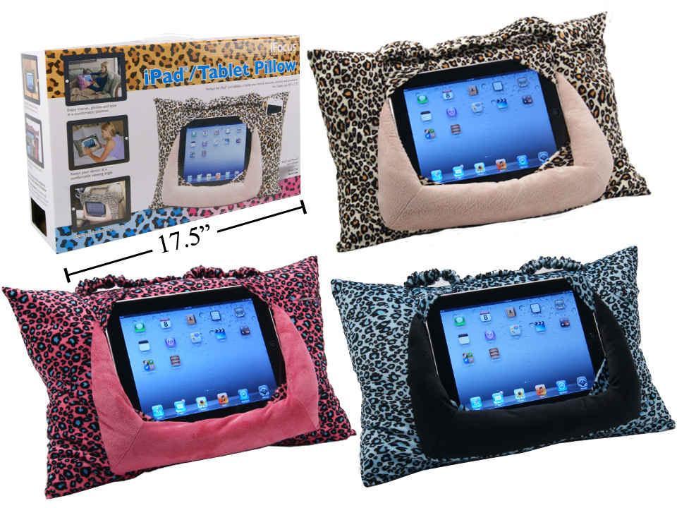 iFocus, iPad/Tablet Pillow, 3 cols. Colour Box with handle