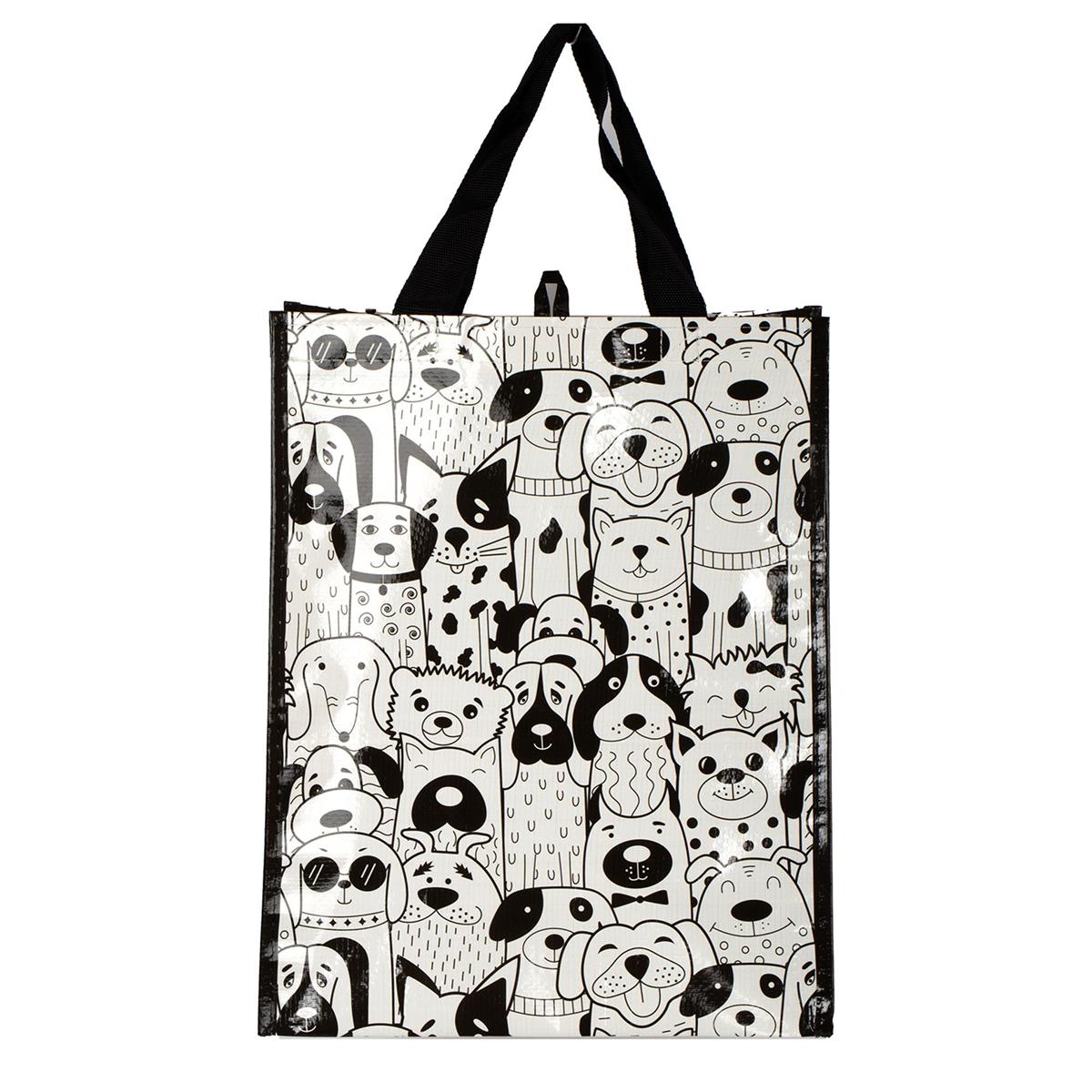 Reusable Shopping Bag 125gsm, 12"L x 15"H x 8.5" Gusset