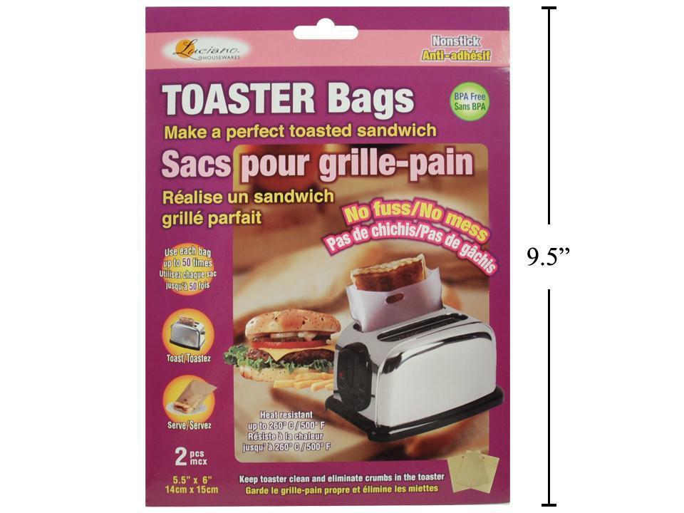 Luciano 2pc Toast Bag, colour sleeve