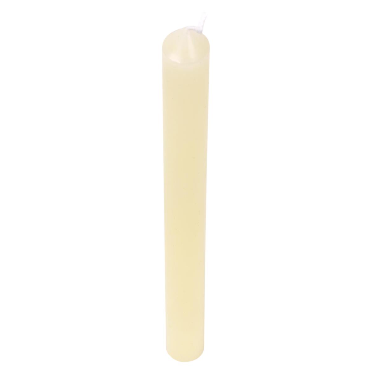 KG Enlighten 4Pk 10" Diner Candle, Ivory, Unscented (Az)