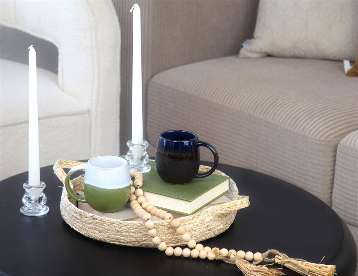 KG Enlighten 4Pk 12" Taper Candle, White, Unscented (Az)