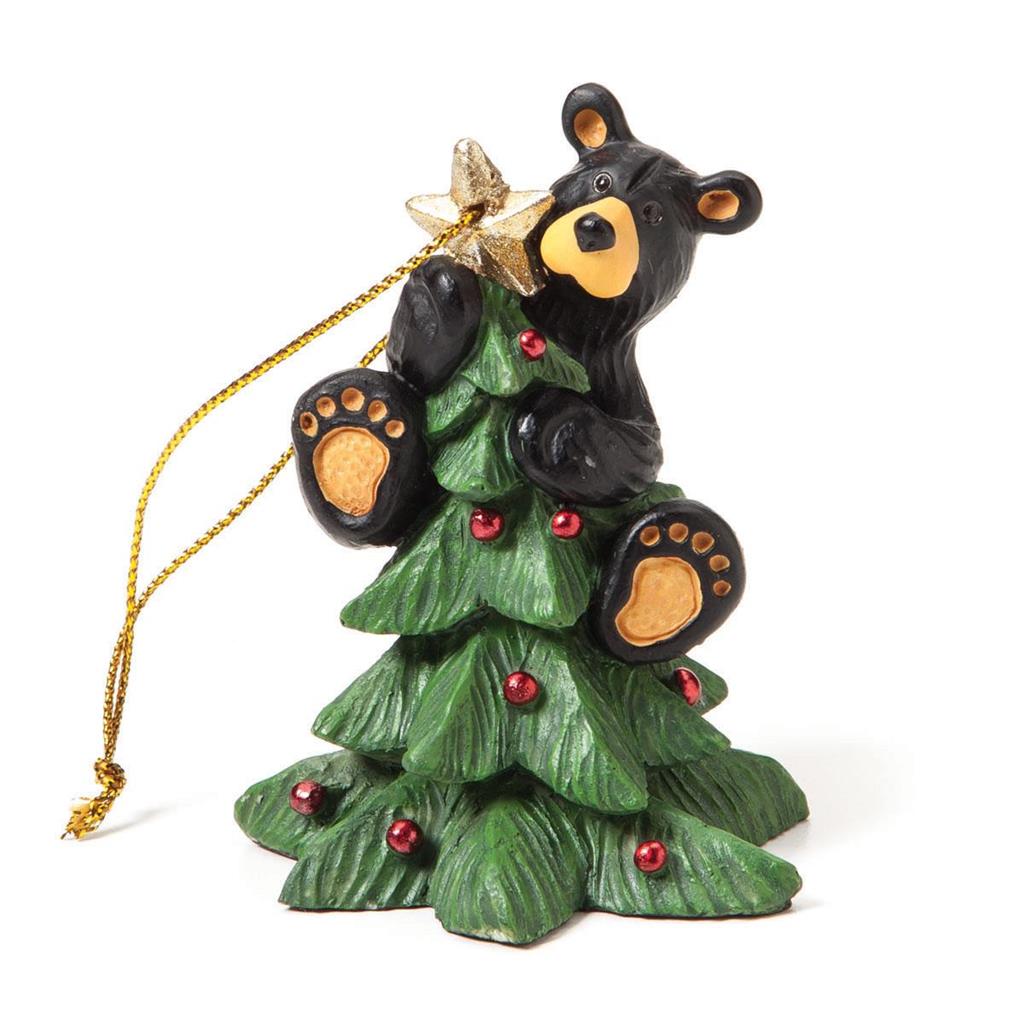 Bearfoots Tree Topper Bear Ornament - Thumbnail 2