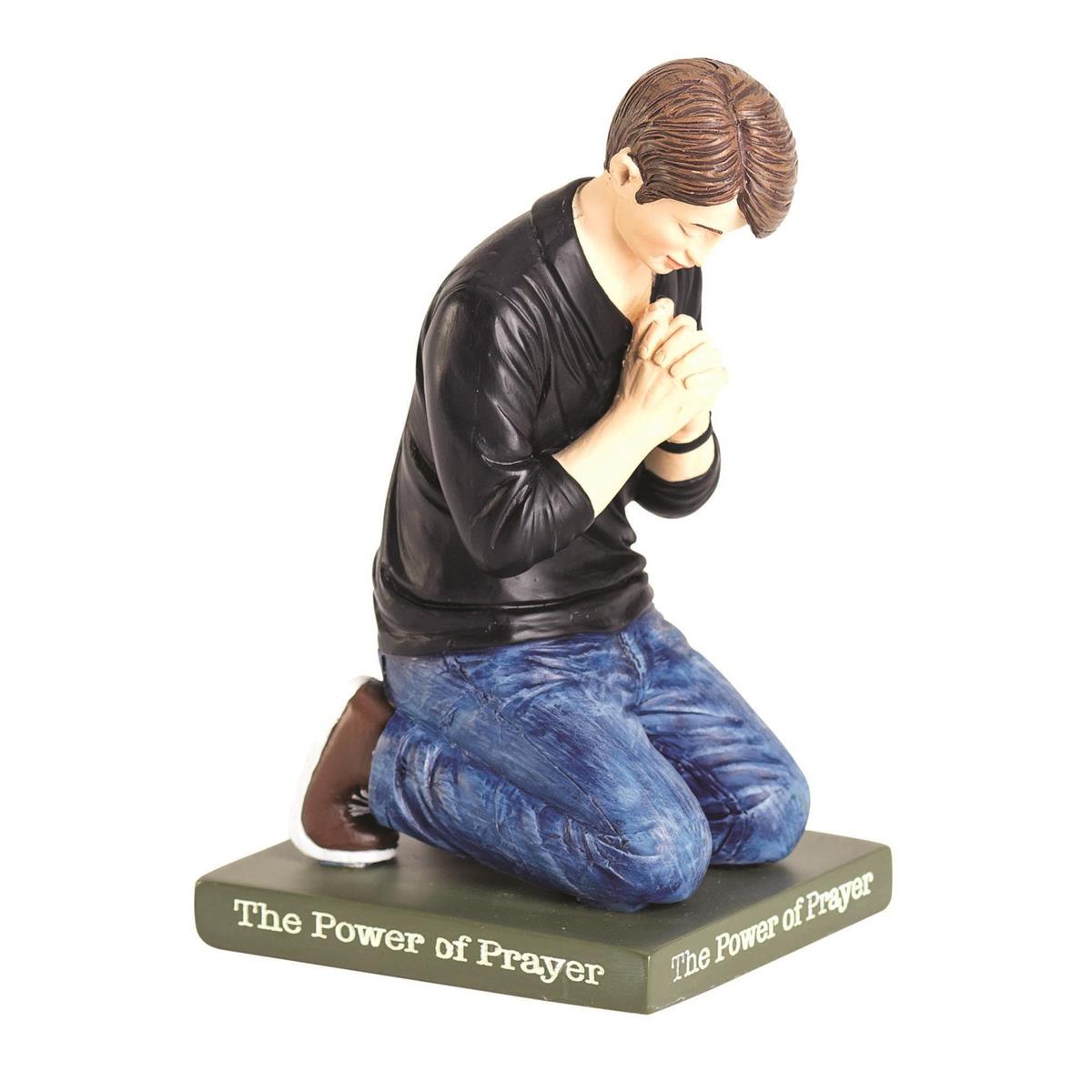 Praying Man Figurine I Said Prayer You