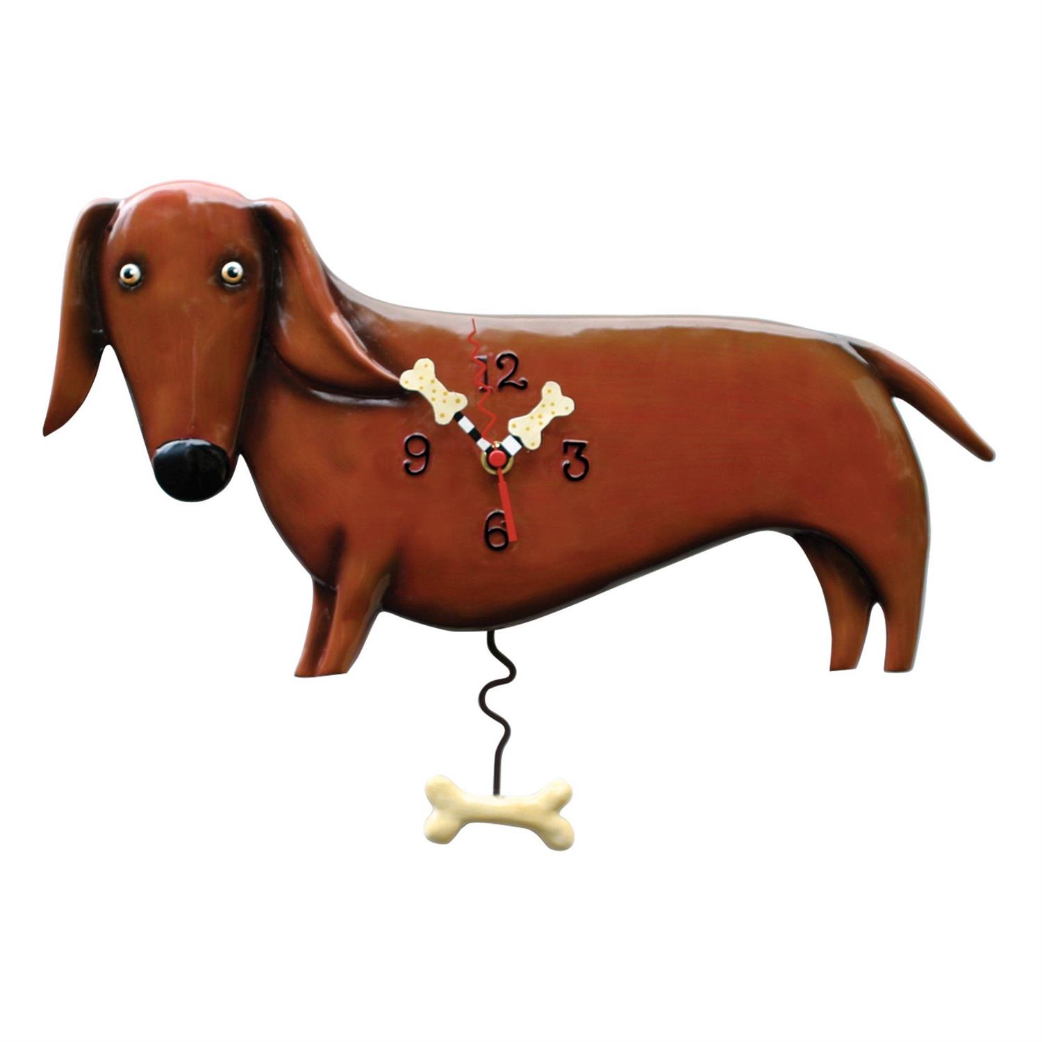 Dachshund Weenie Dog Wall Clock