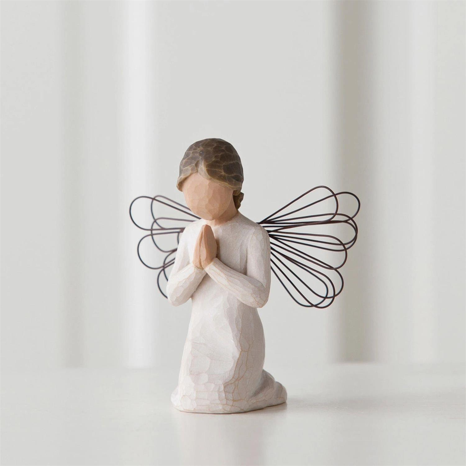 DD26012 | FIG - WT ANGEL OF PRAYER