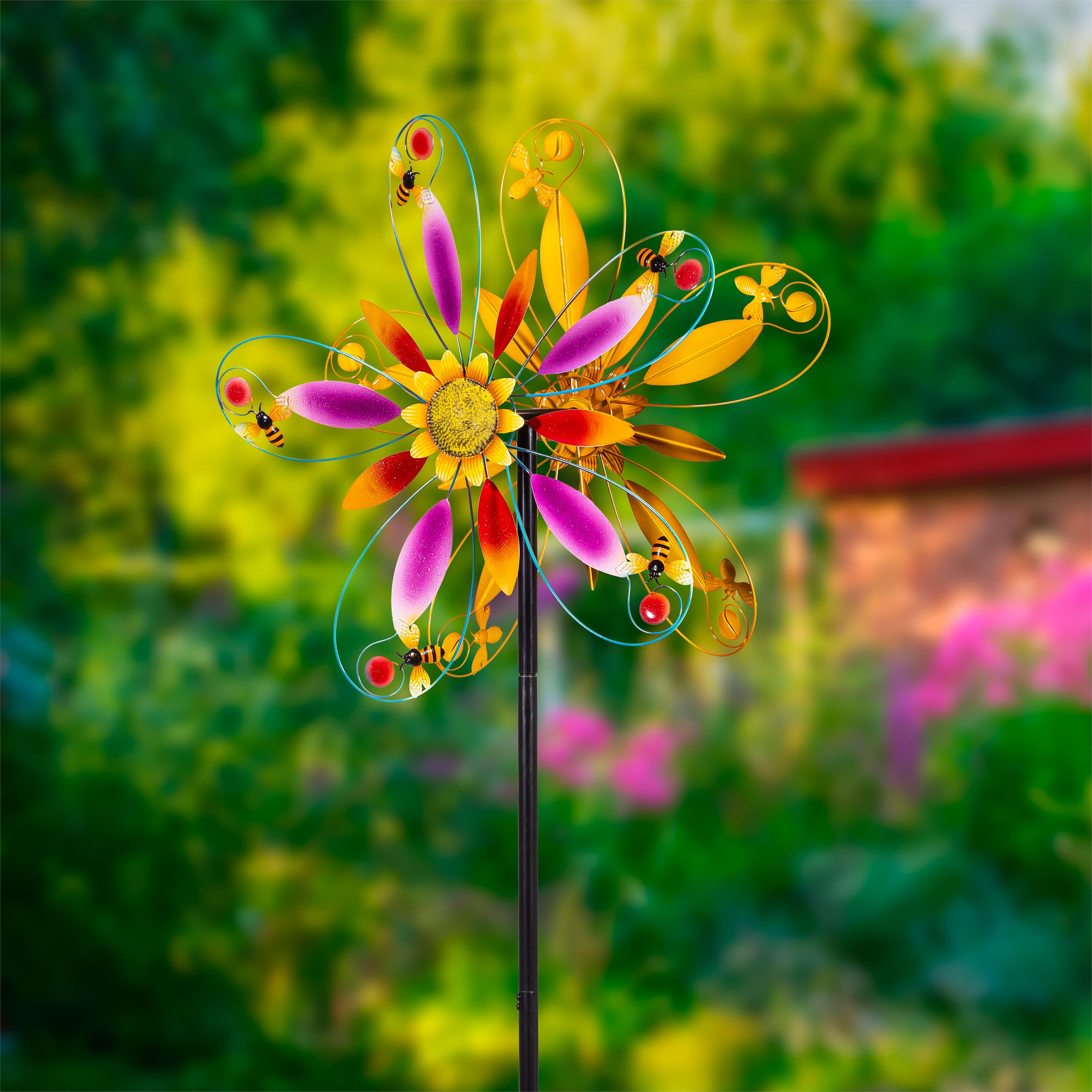 IDEE 秋山花 「A nice wind is blowing!」 Enchanted Blossom Wind Spinner 74