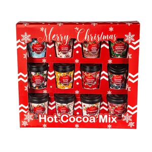 Foreva Chocolate Merry Christmas Hot Chocolate Mix, 12 Count