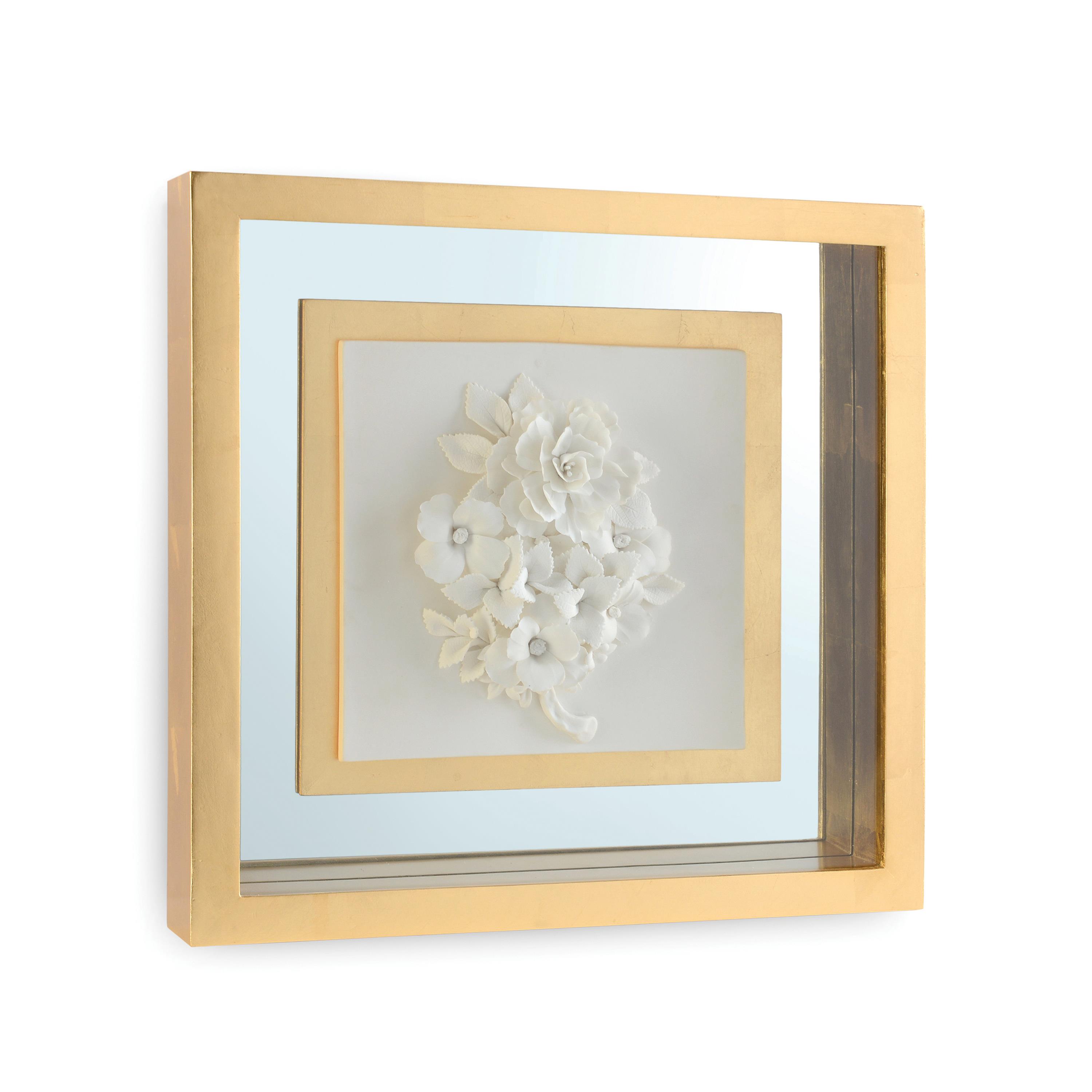 Jhon-Richard 絵画 USA 植物 花額装品ヴィンテージ 高級