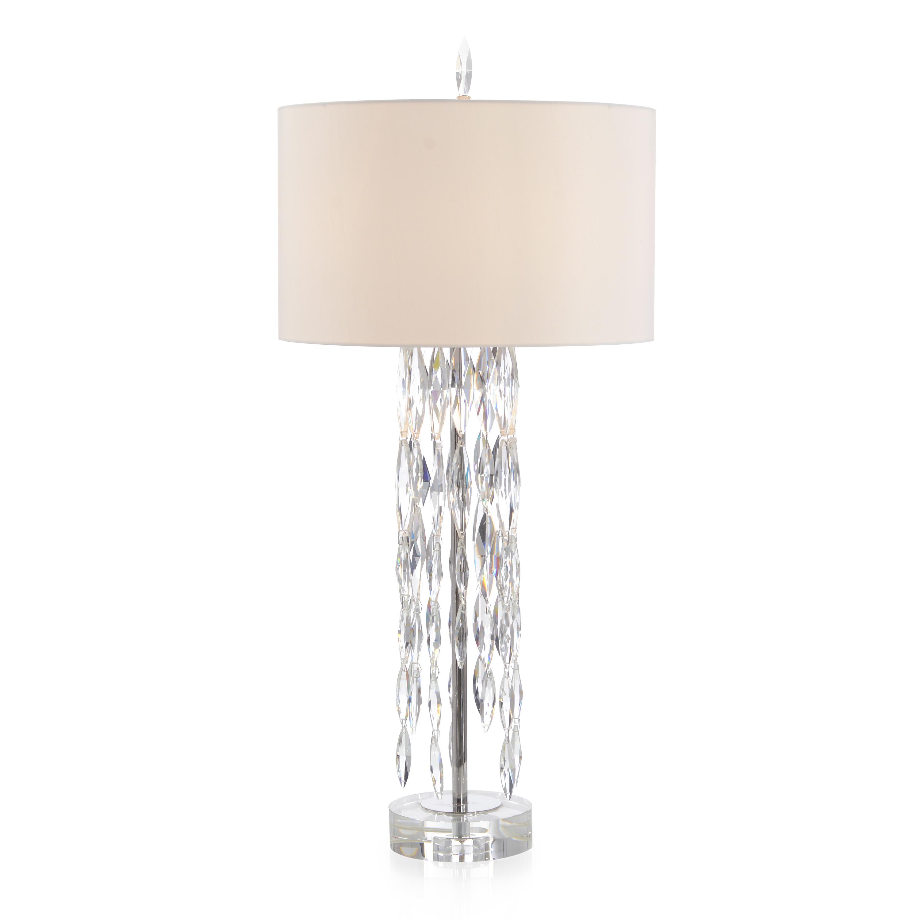 HS39.5"H MARQUISE CRYSTAL TABLE LAMP