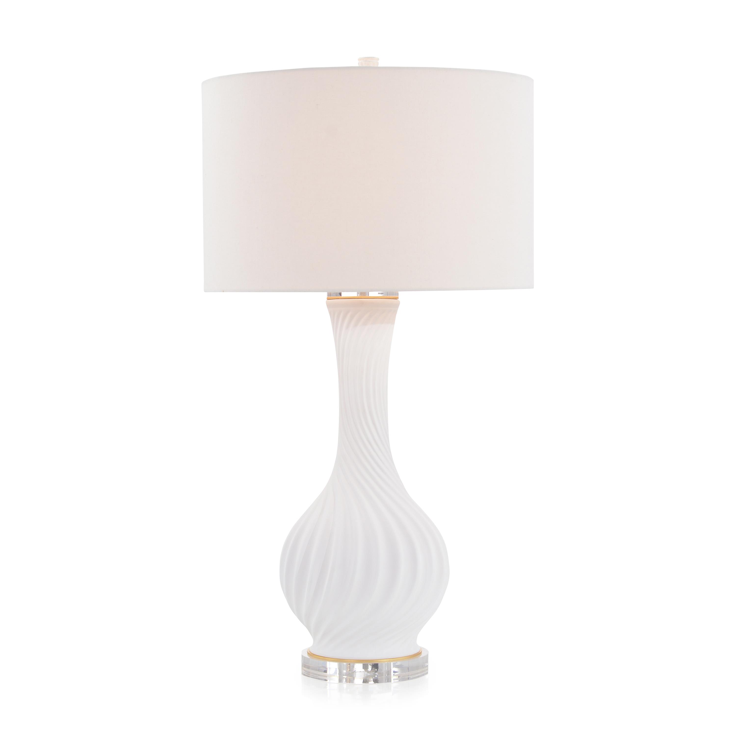 03HS36"H SWIRLING TABLE LAMP