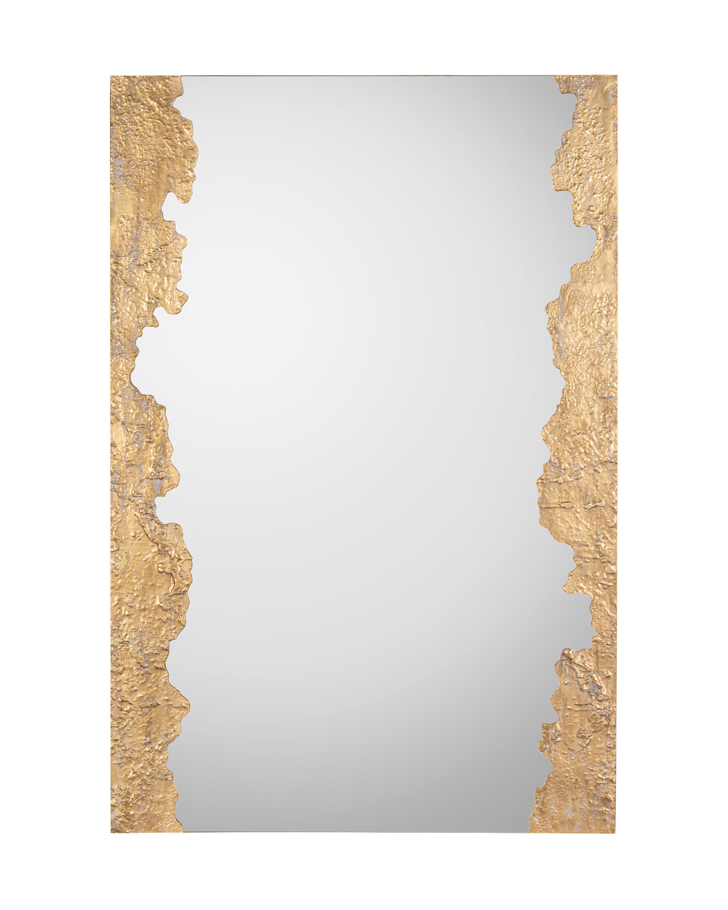HS-68Wx45.5Hx2D WAKAME GOLD MIRROR