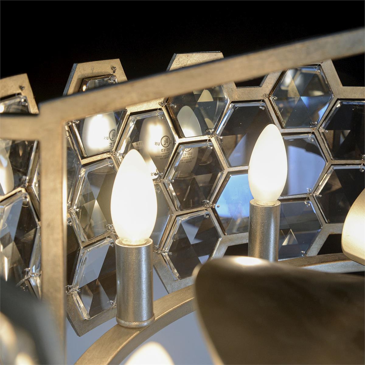 HD-20Hx39.5Wx39.5D ARRAY LG FAN CHANDELI