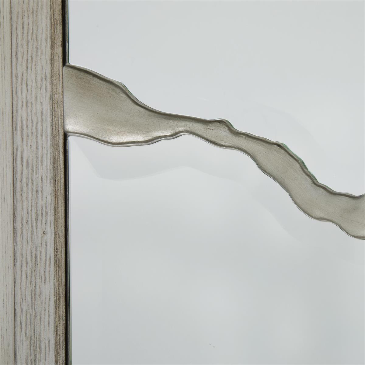 01-34.5Hx90Wx18.25D RAVINE SLVR CREDENZA