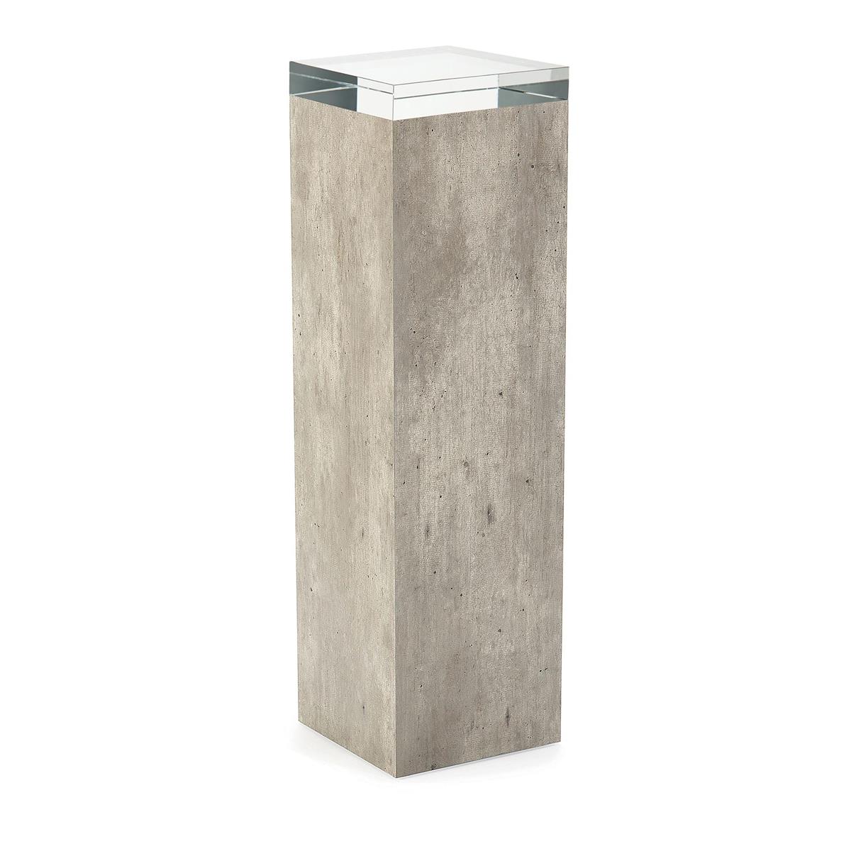 H 41 H X 11 75 W X 11 75 D PIAZZA PEDESTAL ALTO